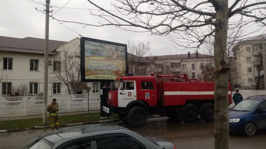Детей эвакуировали из детского сада в Новороссийске