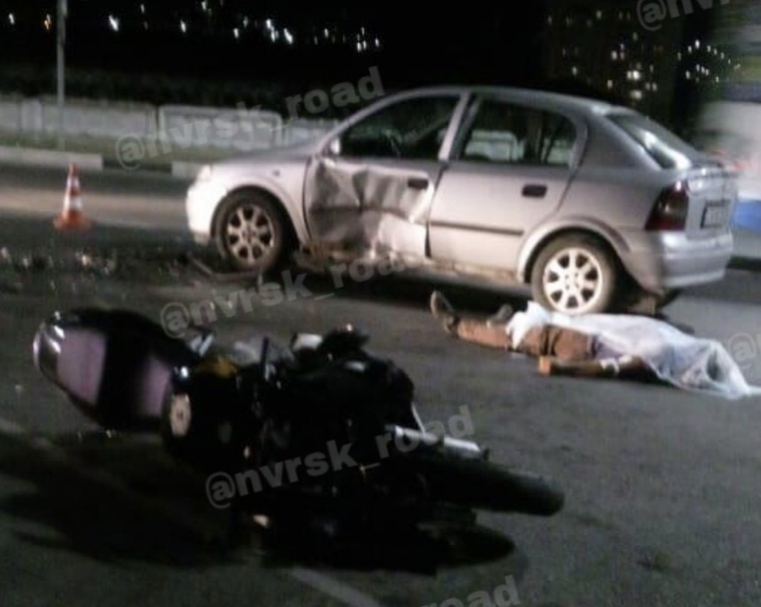 Мотоциклист разбился в страшной аварии в Новороссийске 