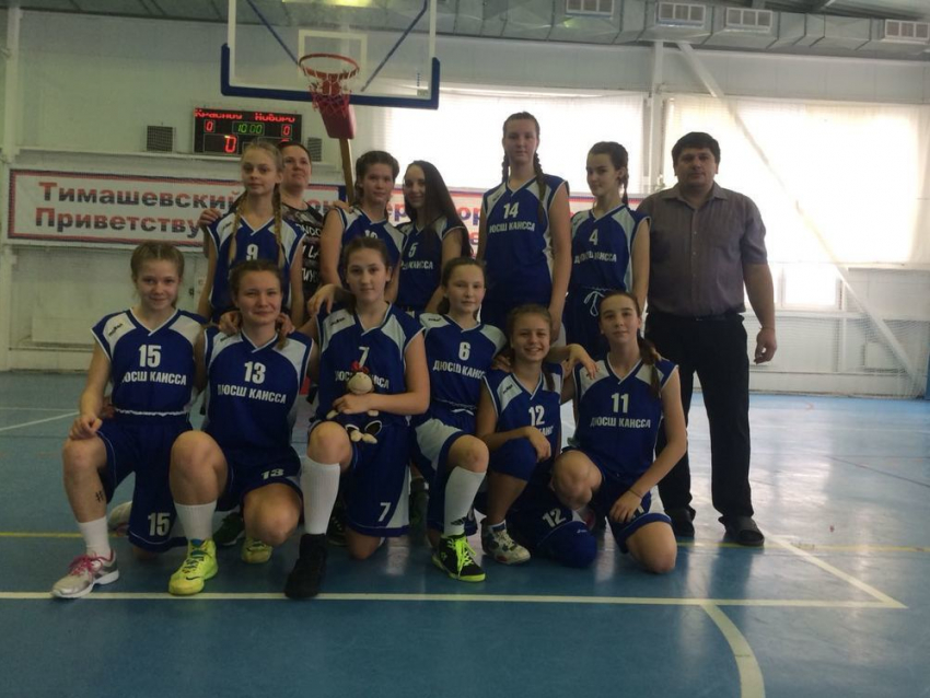 Новороссийские баскетболистки одержали уверенную победу на первенстве Краснодарской лиги