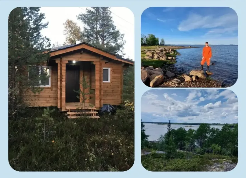 Житель Новороссийска построил дом в Карелии по программе «Арктический гектар»