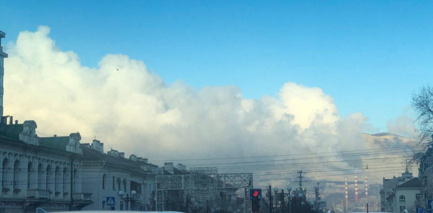 Вот откуда над Новороссийском берутся облака: «спасибо» цемзаводам