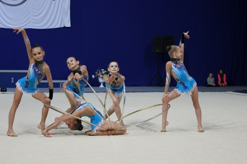 Новороссийские спортсменки приняли участие во всероссийских соревнованиях по художественной гимнастике