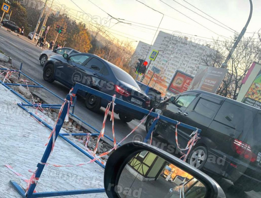 Утро не задалось: на одной из основных дорог Новороссийска сразу две аварии