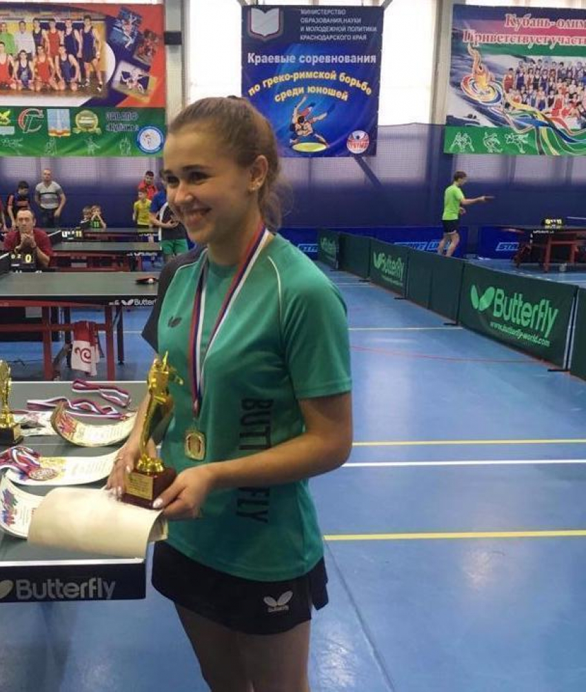 Теннисистка Александра Иутина из Новороссийска лучшая в Краснодарском крае