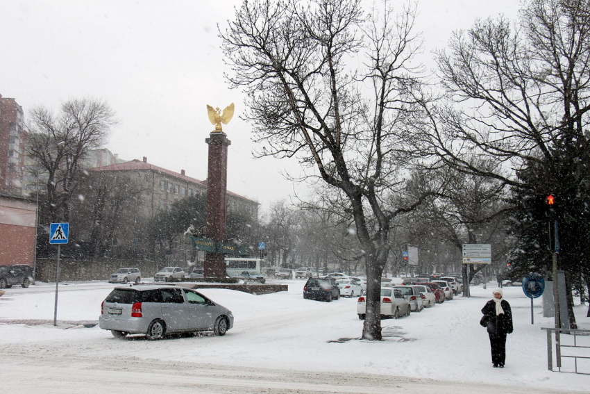 Минусовая температура сохранится в Новороссийске и в понедельник