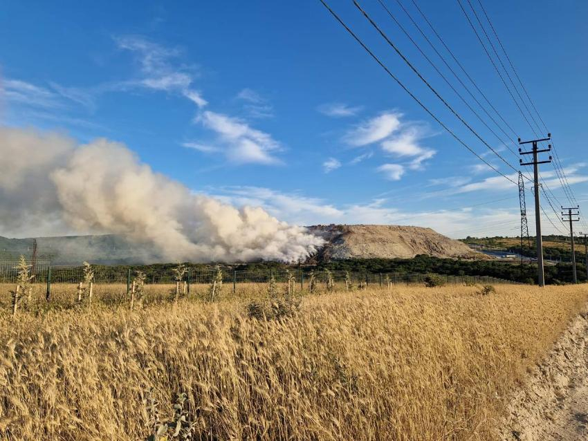 Больше недели продолжается пожар на Щелбе в Новороссийске