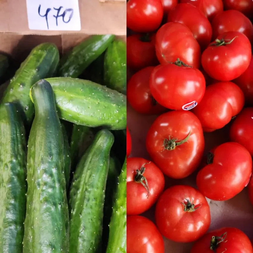 Кубанские деликатесы: во сколько обойдётся новороссийцам «весенний» салат с местными огурцами