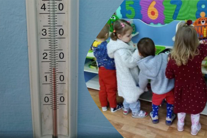 Дети мерзнут без отопления в детских садах и школах Новороссийска