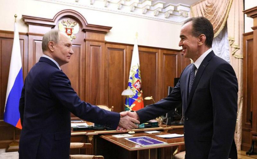 Главы Новороссийска и Краснодарского края поздравили с днем рождения Владимира Путина