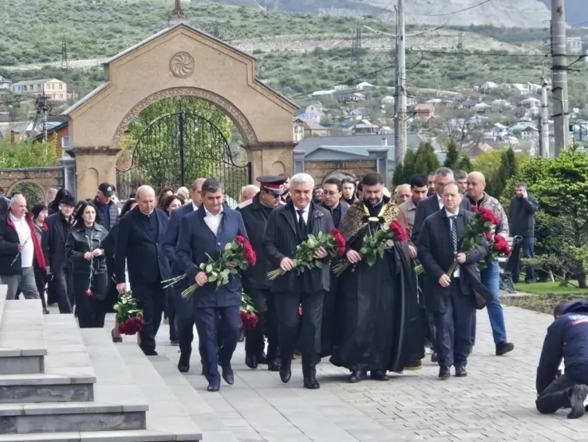 В Новороссийске отдали дань памяти армянам, ставшими жертвами страшного геноцида 