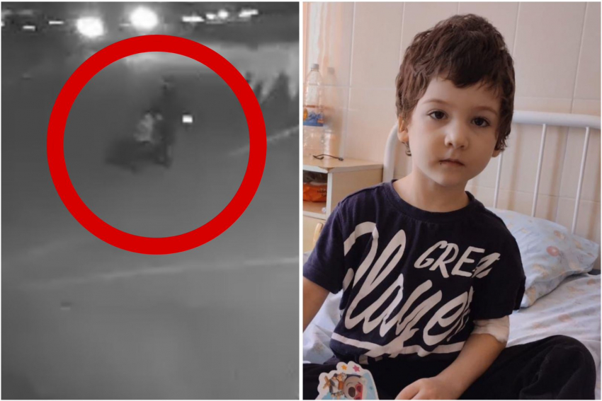 Неизвестный оставил малыша на улице под Новороссийском: видео 