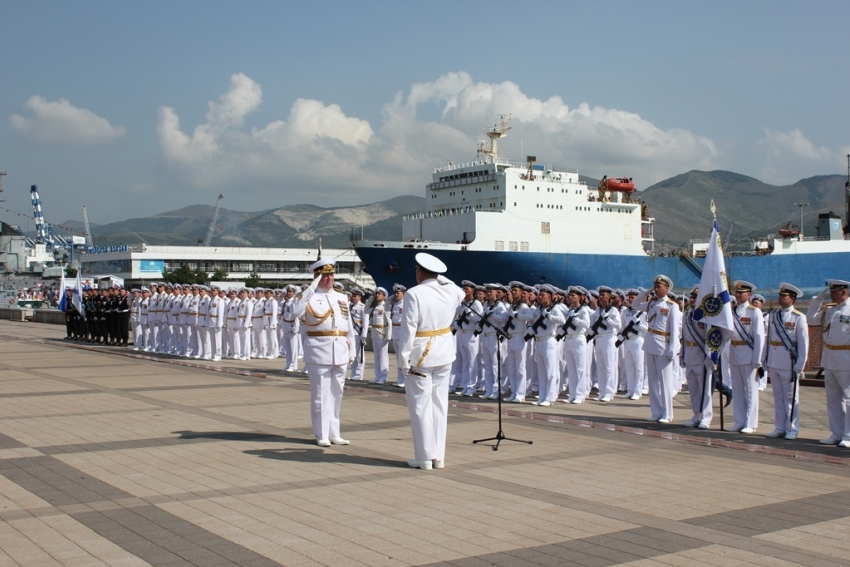 Торжественная часть празднования Дня ВМФ прошла в Новороссийске